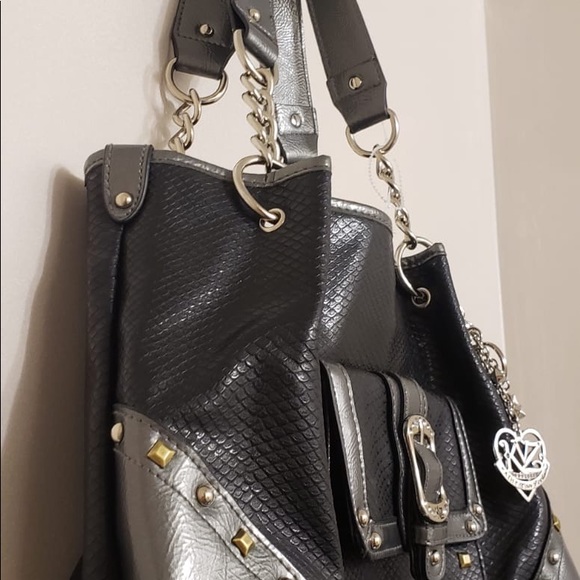 🌸Kathy Zeeland Chain Strap with Metal Studded Bag - Picture 2 of 9